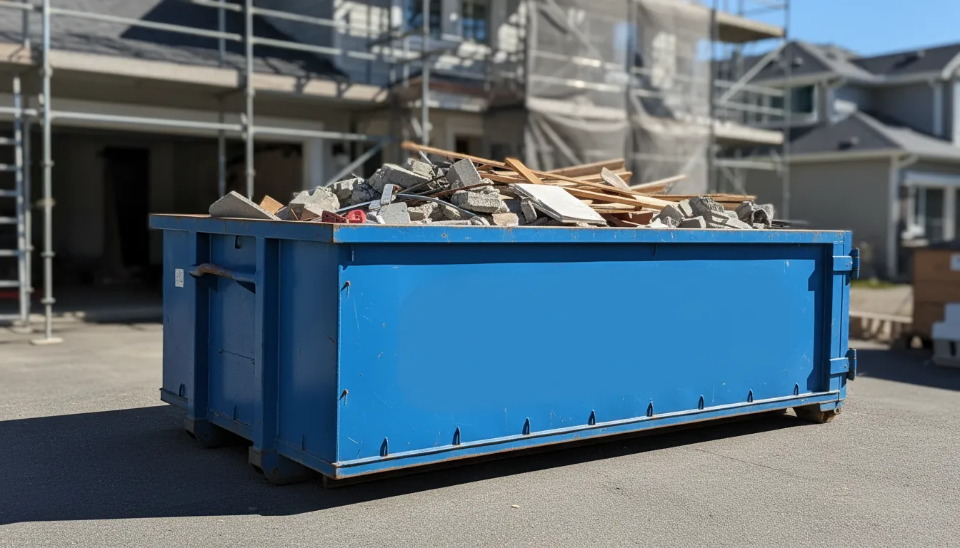 construction dumpster rental wide