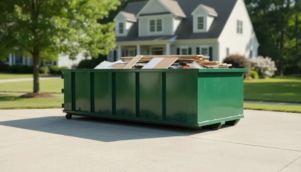 residential dumpster rental wide